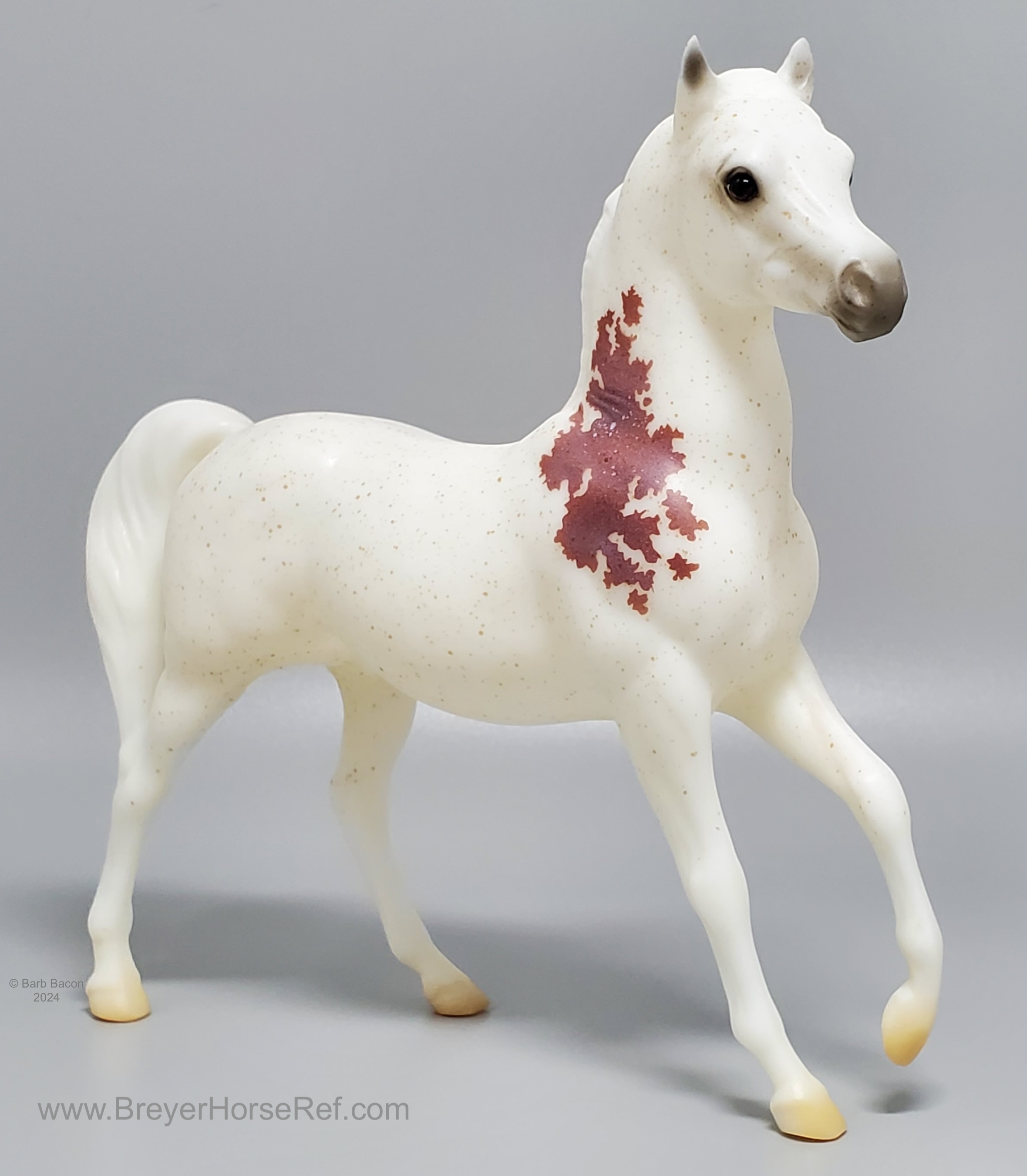 Zayn - Flea-Bit Bloody Shoulder | BreyerHorseRef