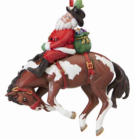 Santa Ornament 2017: Santa's Wild Ride | BreyerHorseRef