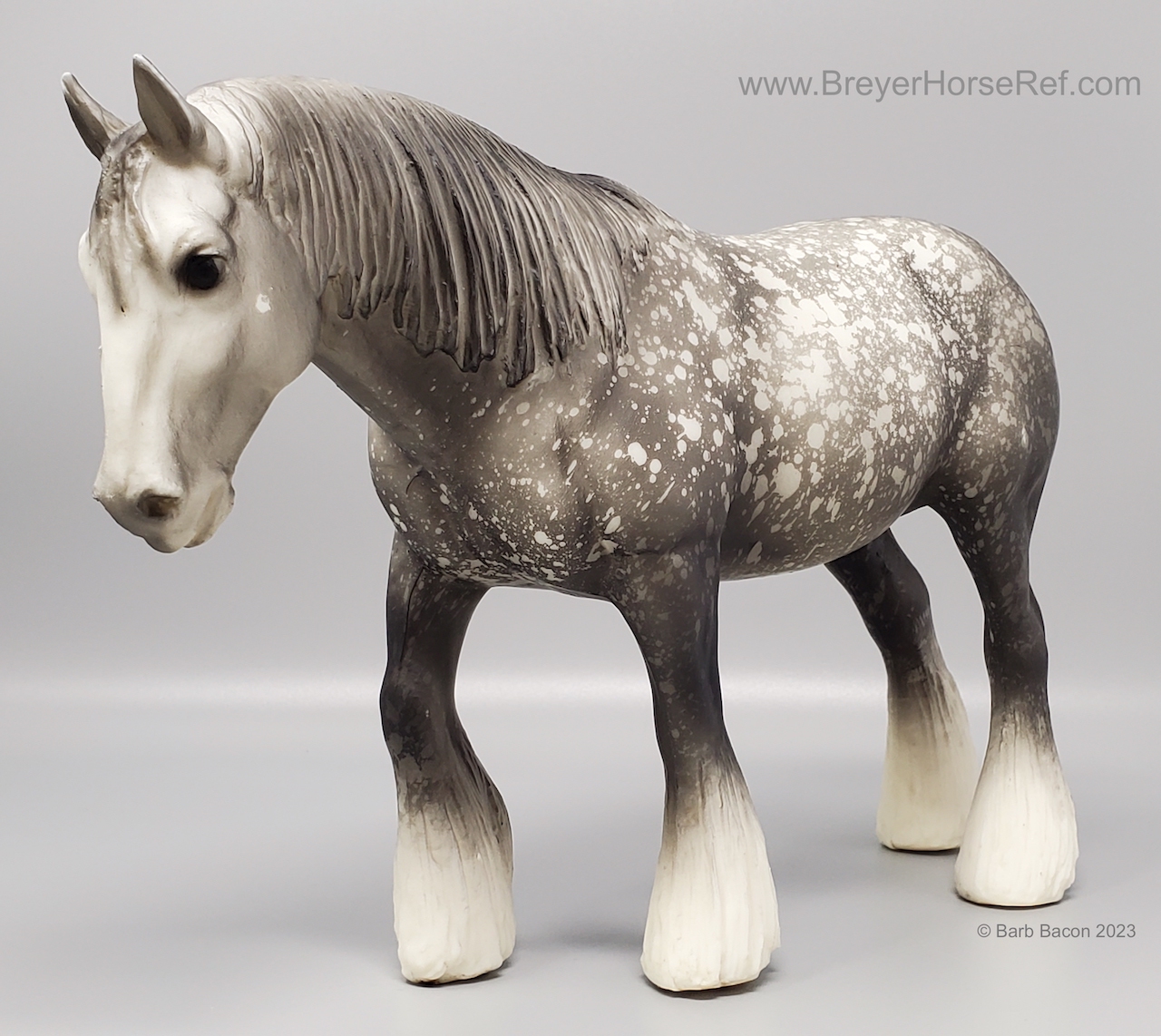 Shire: Dapple Grey | BreyerHorseRef