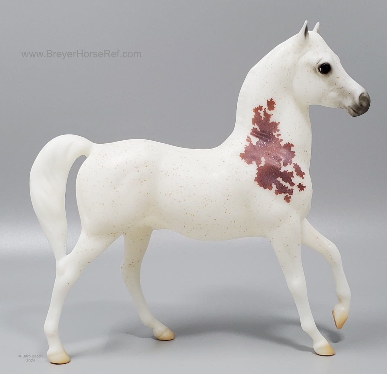 Zayn - Flea-Bit Bloody Shoulder | BreyerHorseRef