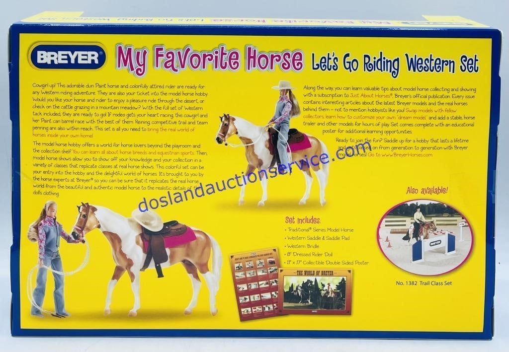 Let's Go Riding - Western | BreyerHorseRef